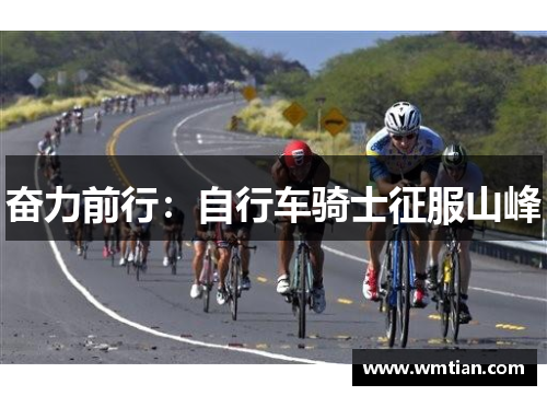 奋力前行：自行车骑士征服山峰